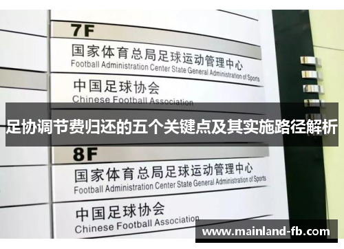 足协调节费归还的五个关键点及其实施路径解析