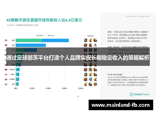 通过足球部落平台打造个人品牌实现长期稳定收入的策略解析