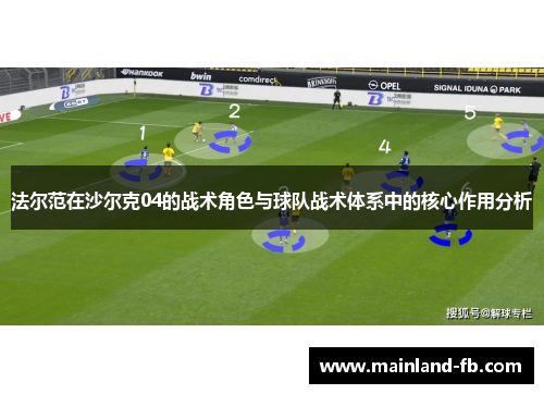 法尔范在沙尔克04的战术角色与球队战术体系中的核心作用分析